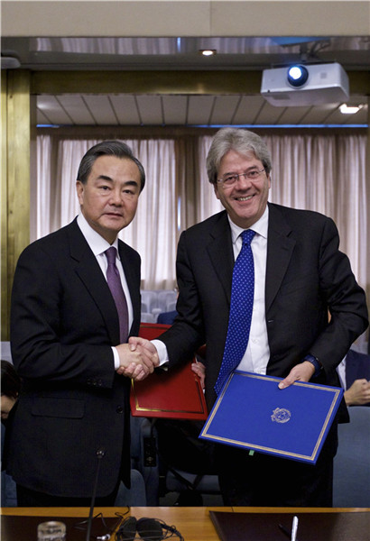 China, Italy eye strengthened cooperation