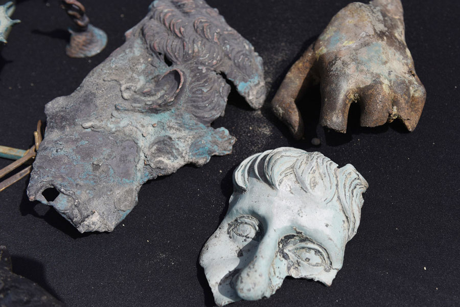 Divers find ancient Roman cargo from 1,600-yr old shipwreck in Israel