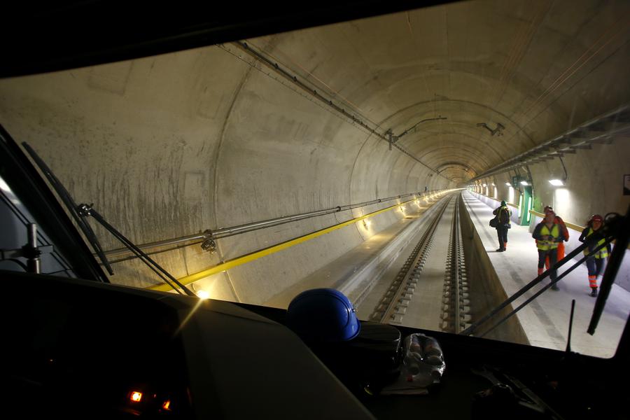 Swiss declare Alps tamed as Gotthard rail tunnel opens