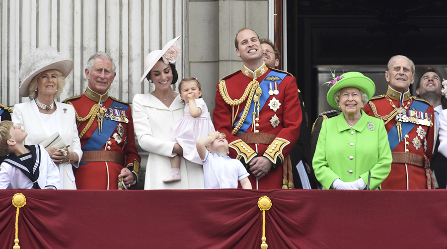 British pageantry on parade for Queen's official birthday