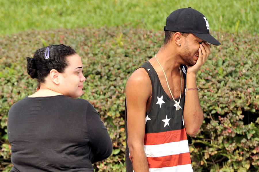 In photos: People in shock after Florida nightclub shooting