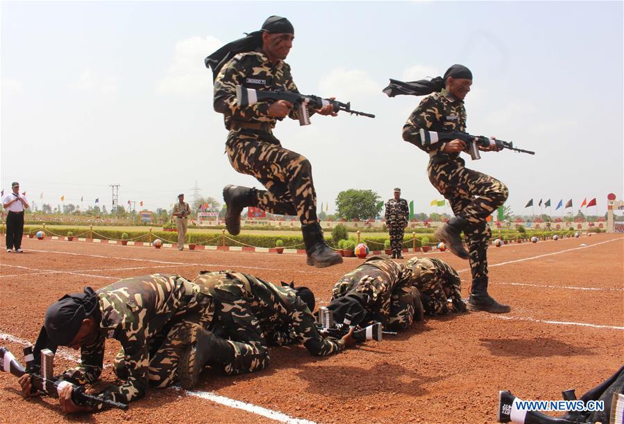 232 Indian cadets take part in parade in Bhopal