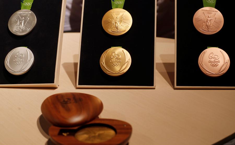 Rio Olympics unveils medals