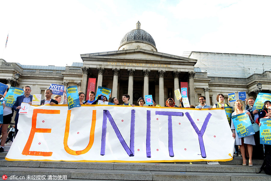 In pictures: Countdown to Brexit referendum