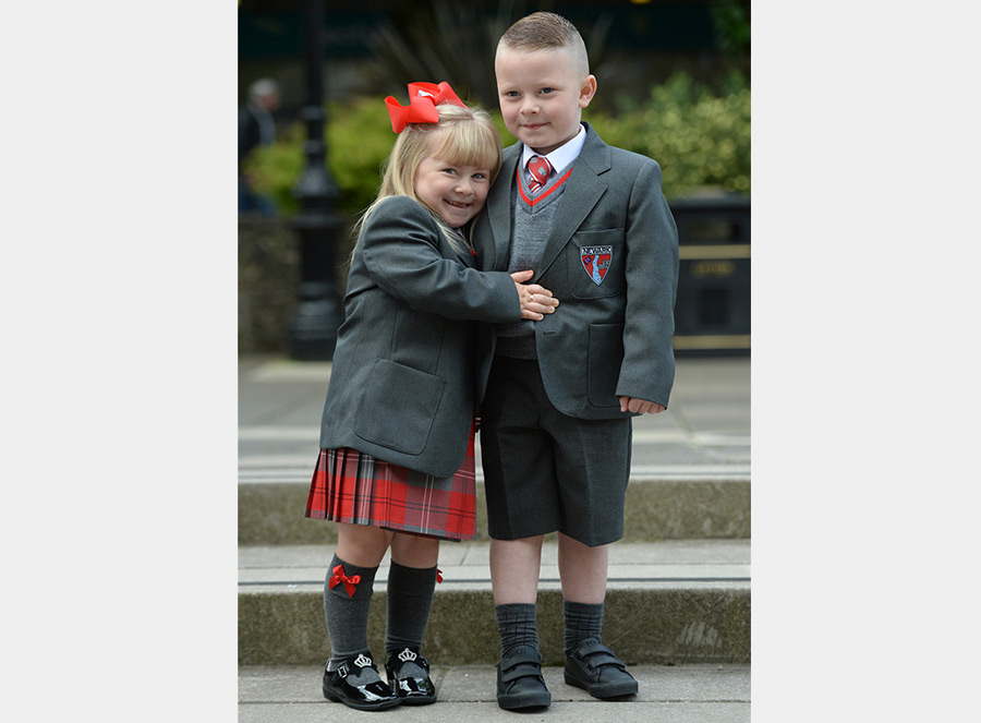 Fifteen sets of twins from same area prepare for school