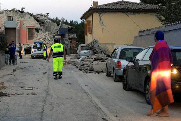 Several killed after strong quake strikes Italy, topples buildings