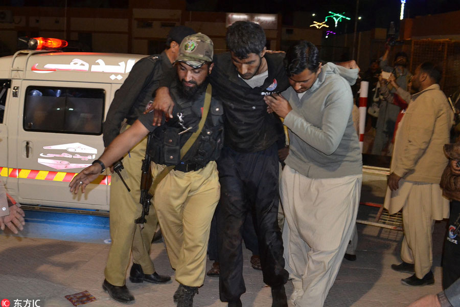 59 killed in attack on police academy in Pakistan