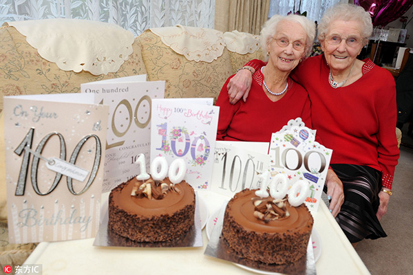 Sister act: Twins celebrate 100th birthday