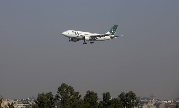 Pakistani plane with over 40 people aboard crashes