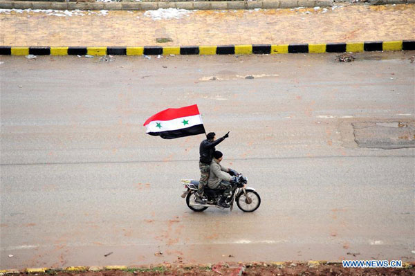 Celebration prevails in Aleppo after rebel evacuation