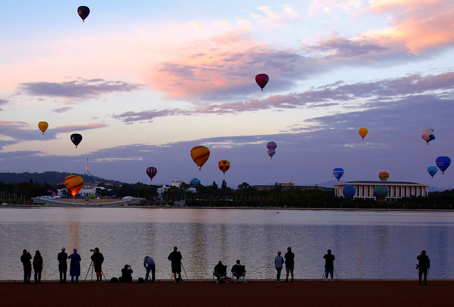 2017 Canberra Balloon Festival held in Australia