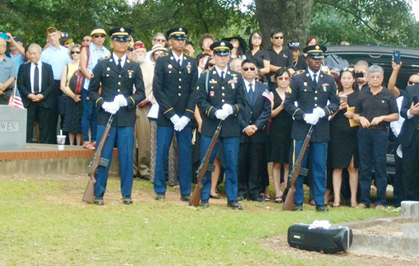 US veteran who helped China during WWII laid to rest