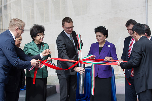 Chinese Vice Premier attends groundbreaking ceremony for traditional Chinese medicine center in Budapest