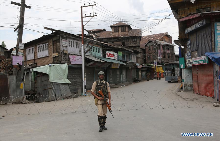 Curfew-like restrictions implemented in Indian-controlled Kashmir