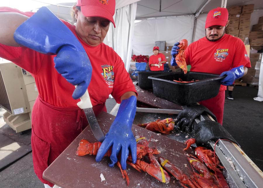 Annual Port of Los Angeles Lobster Festival celebrated in California