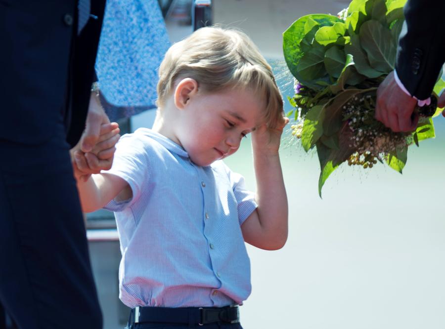 British royal family visit Germany and Poland