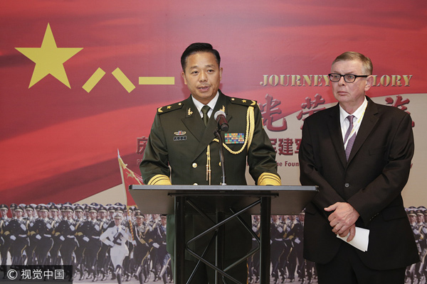 UN photo exhibit shows PLA's progress