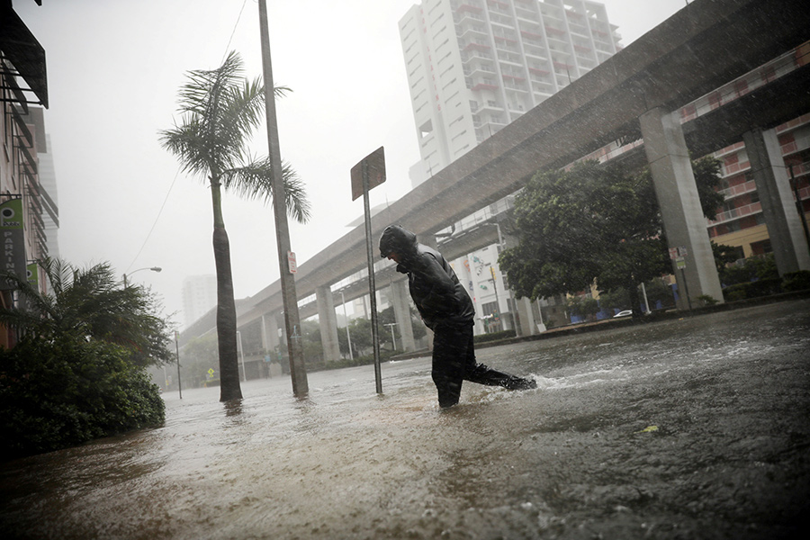 Irma rips through Cuba, then sweeps toward Florida