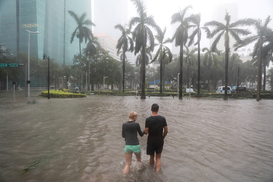 Irma rips through Cuba, then sweeps toward Florida