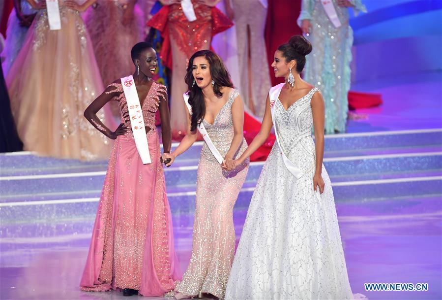 India's Manushi Chhillar crowned Miss World 2017 in Sanya