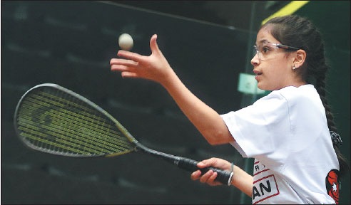 Squash a perfect match for girl refugees in Jordan