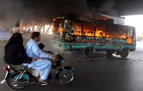 Protest in Pakistan