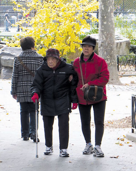 NYC exercise program improves bone health in elderly Asians