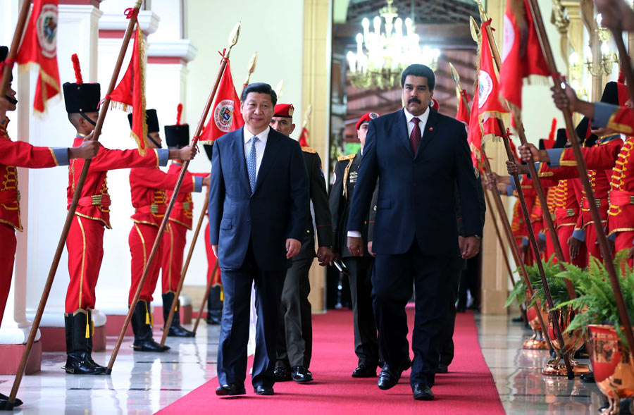 President Xi honored in Venezuela