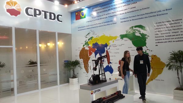 Rio expo gives China a showcase for its oil industry