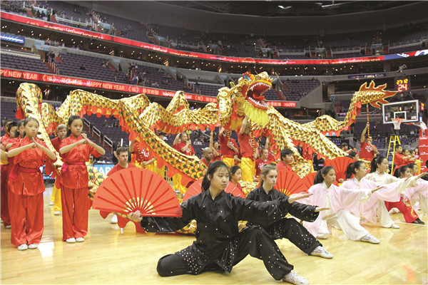 Dragons, martial arts and basketball