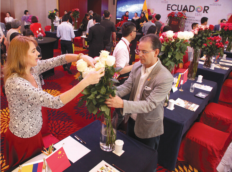 Flowers from Ecuador