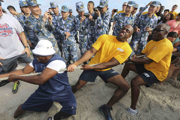 Tug of war