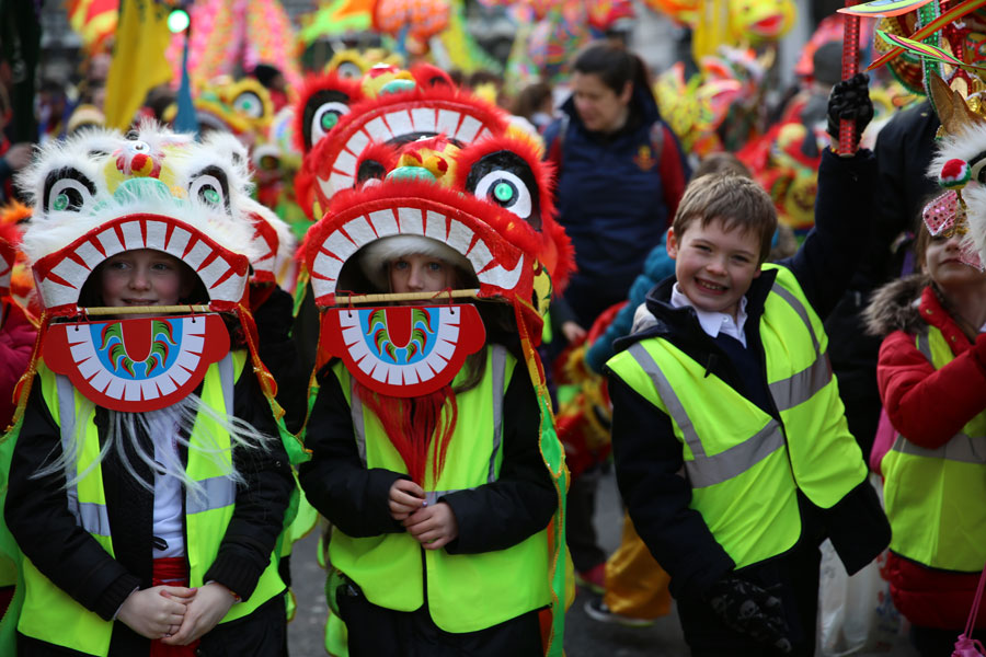 Chinese Lunar New Year marked in central London