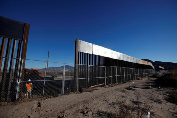 US hopes to have border wall finished within two years: official