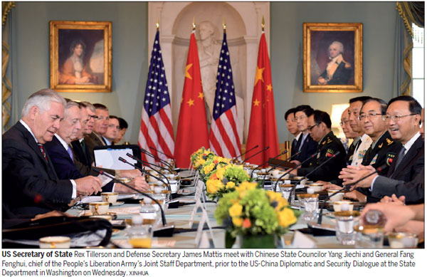 China, US hold security talks