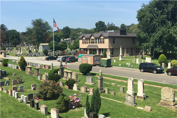 Vandals spray-paint Asian slurs, topple headstones in Brooklyn cemetery