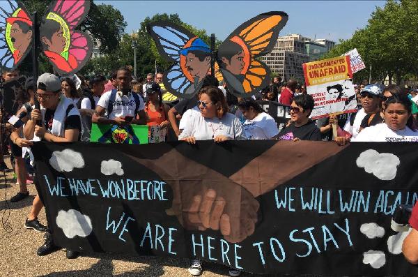 Ending DACA sparks protests