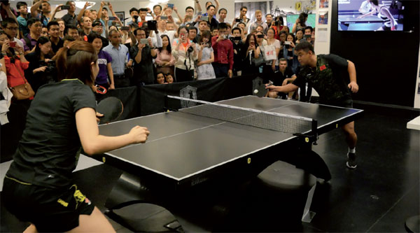 Ping-pong diplomacy marks 45th anniversary