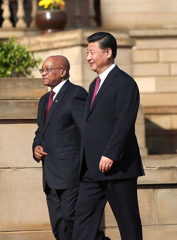 China-S. Africa ties at all-time high