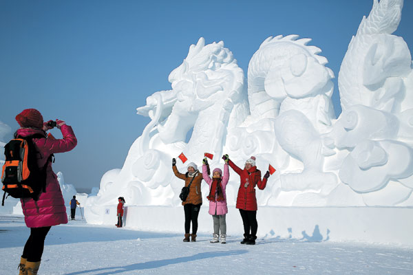 Winter taking shape in Changchun