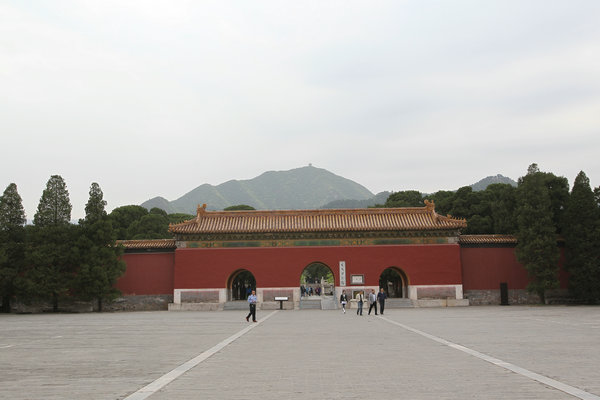 Inside the tomb of the emperor