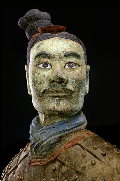 Restoring color to China's Terracotta Warriors