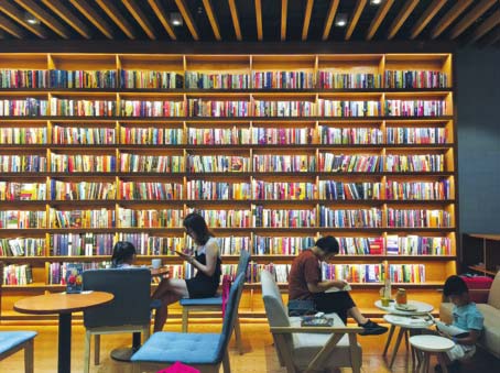 Amid talk of their demise, bookshelves are back