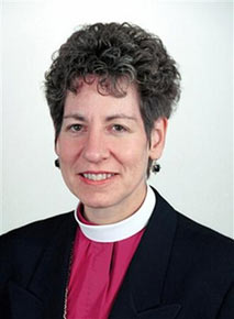 Newly elected leader of the US Episcopal Church Bishop Katharine Jefferts Schori is pictured in this undated photograph. Schori said on Monday she believed homosexuality was no sin and homosexuals were created by God to love people of the same gender. [Reuters]