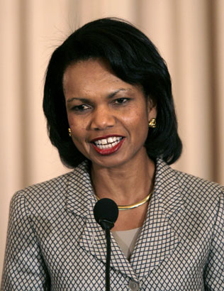 Condoleezza Rice Porn - Rice says US wants end to Palestinian 'humiliation'