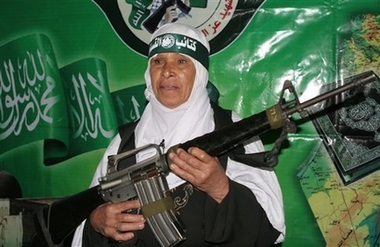 Grandmother blows herself up in Gaza