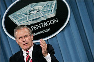 Rumsfeld cautions on missile shield