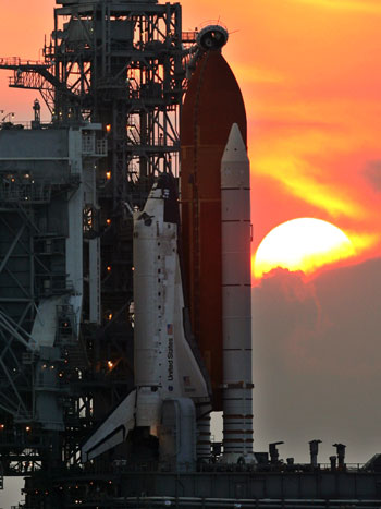 NASA set for first shuttle launch in year