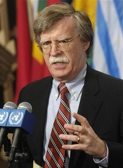 Bolton speaks about N. Korea's test plan
