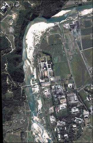 North Korea's nuclear reactor site 